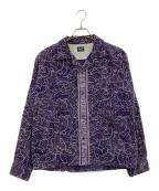 TENDERLOINテンダーロイン）の古着「コーデュロイシャツ」｜ネイビー