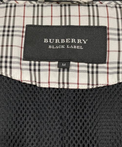BURBERRY BLACK LABEL（バーバリーブラックレーベル）BURBERRY BLACK LABEL (バーバリーブラックレーベル) ナイロンジャケット ブラック サイズ:Mの古着・服飾アイテム