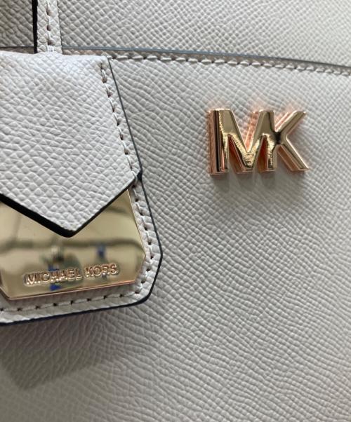 MICHAEL KORS（マイケル・コース）MICHAEL KORS (マイケルコース) マディミディアムジップトート ピンクの古着・服飾アイテム