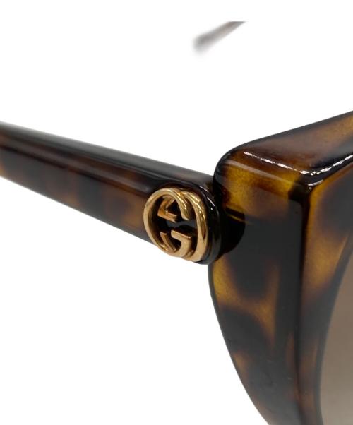 GUCCI（グッチ）GUCCI (グッチ) サングラス ブラウン サイズ:SIZE 54□22-145の古着・服飾アイテム