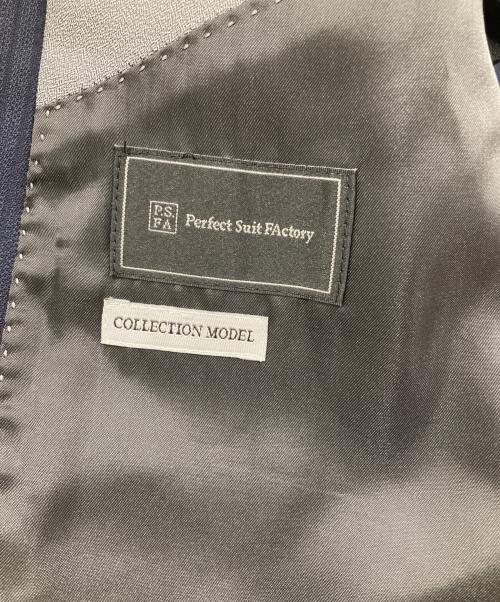 P.S.FA（パーフェクトスーツファクトリー）P.S.FA (パーフェクトスーツファクトリー) 3Pセットアップスーツ ネイビー サイズ:94AB4の古着・服飾アイテム