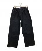 LEVI'S SILVERTABリーバイス シルバータブ）の古着「BAGGYデニムパンツ」｜ブラック