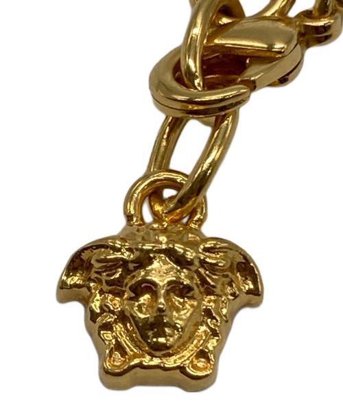 VERSACE（ヴェルサーチェ）VERSACE (ヴェルサーチェ) グリークネックレス ゴールドの古着・服飾アイテム