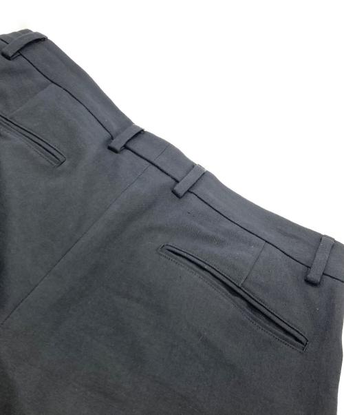 ESLOW（エスロー）ESLOW (エスロー) ONE TUCK PANTS w/STITCH ネイビー サイズ:3の古着・服飾アイテム