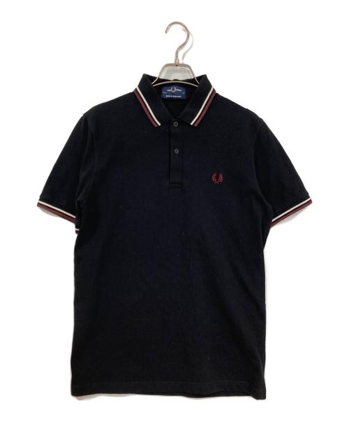 FRED PERRY（フレッドペリー）FRED PERRY (フレッドペリー) ポロシャツ ブラック サイズ:40の古着・服飾アイテム