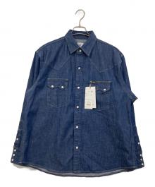 LEE（リー）の古着「別注 Lee DENIM WESTERN SHIRT」｜インディゴ