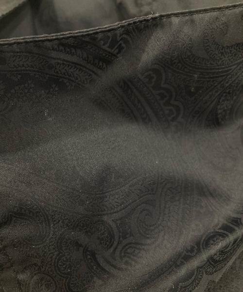 ETRO（エトロ）ETRO (エトロ) ナイロンペイズリージップパーカー ブラック サイズ:Lの古着・服飾アイテム