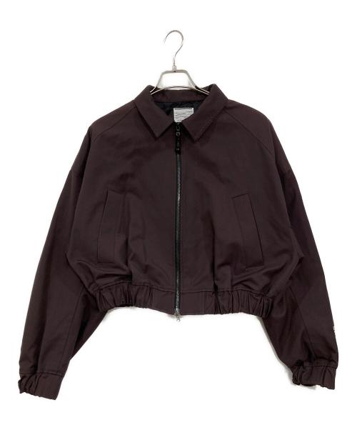 SHAREEF（シャリーフ）SHAREEF (シャリーフ) BODY BAG VEST BLOUSON ボルドー サイズ:2の古着・服飾アイテム