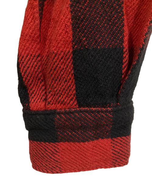 orSlow（オアスロウ）orSlow (オアスロウ) チェックシャツ レッド サイズ:1の古着・服飾アイテム