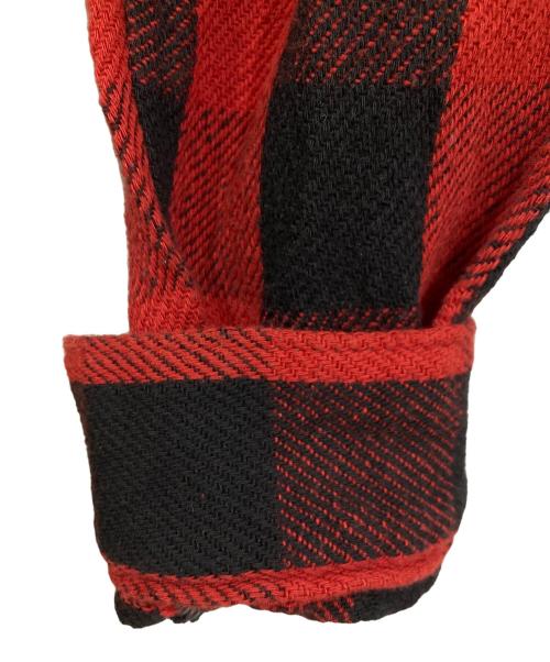 orSlow（オアスロウ）orSlow (オアスロウ) チェックシャツ レッド サイズ:1の古着・服飾アイテム