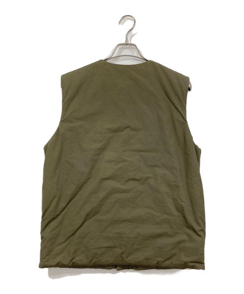 orSlow（オアスロウ）orSlow (オアスロウ) 中綿ベスト カーキ サイズ:Ⅿの古着・服飾アイテム