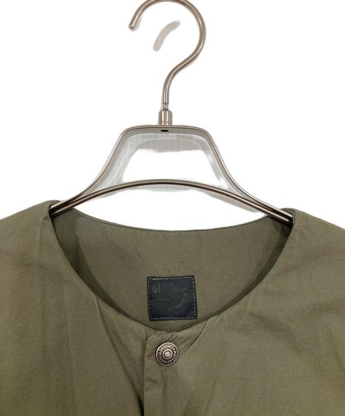 orSlow（オアスロウ）orSlow (オアスロウ) 中綿ベスト カーキ サイズ:Ⅿの古着・服飾アイテム