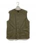 orSlow（オアスロウ）の古着「中綿ベスト」｜カーキ