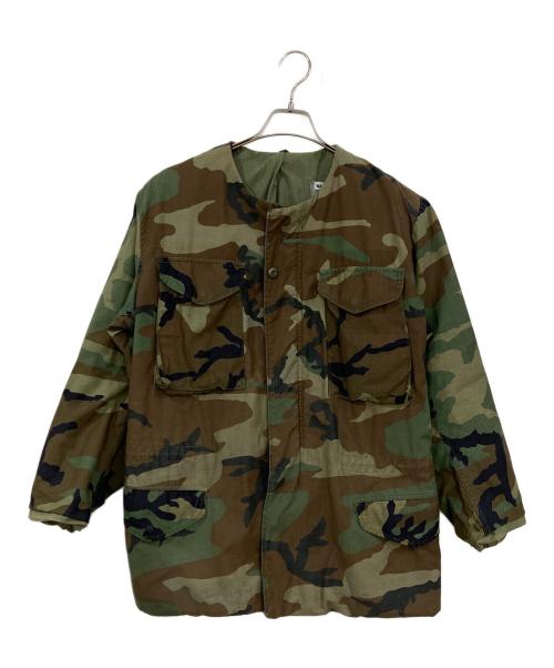 sunny side up（サニーサイドアップ）sunny side up (サニーサイドアップ) リメイクミリタリージャケット カーキ サイズ:2の古着・服飾アイテム