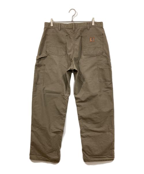 CarHartt（カーハート）CarHartt (カーハート) ライトダック ダブルニーペインターパンツ ブラウン サイズ:W36×L32の古着・服飾アイテム