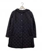 Max Mara WEEK END LINEマックスマーラ ウイークエンドライン）の古着「キルティングコート」｜ネイビー