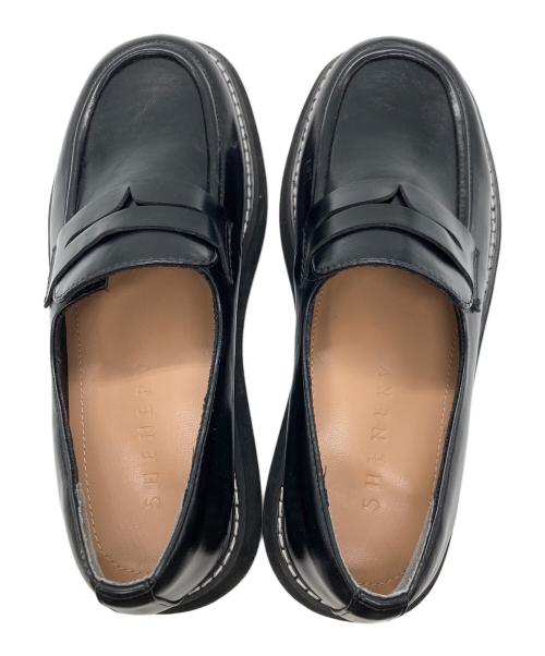 SHENERY（シーナリー）SHENERY (シーナリー) ボリュームローファー ブラック サイズ:37の古着・服飾アイテム