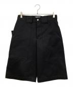 BOTTEGA VENETAボッテガベネタ）の古着「ペインターハーフパンツ」｜ブラック