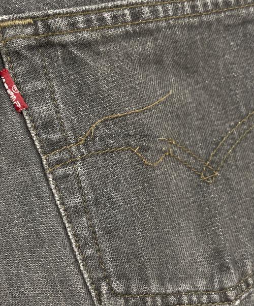 LEVI'S（リーバイス）LEVI'S (リーバイス) 501ブラックデニムパンツ グレー サイズ:W34×L34の古着・服飾アイテム