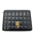 BURBERRY LONDONバーバリーロンドン）の古着「3つ折り財布」｜ブラック