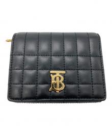 BURBERRY LONDON（バーバリーロンドン）の古着「3つ折り財布」｜ブラック