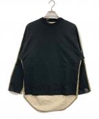 N.HOOLYWOOD×UNDERCOVERエヌ ハリウッド×アンダーカバー）の古着「LONG SLEEVE T-SHIRT」｜ブラック×グリーン