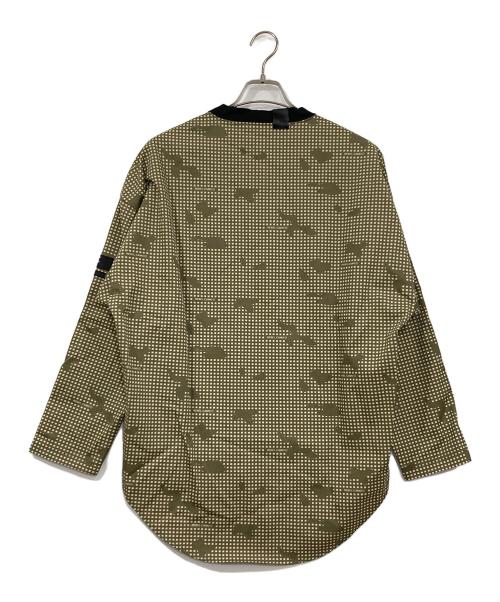 N.HOOLYWOOD（エヌ ハリウッド）N.HOOLYWOOD (エヌ ハリウッド) UNDERCOVER (アンダーカバー) LONG SLEEVE T-SHIRT ブラック×グリーン サイズ:36の古着・服飾アイテム