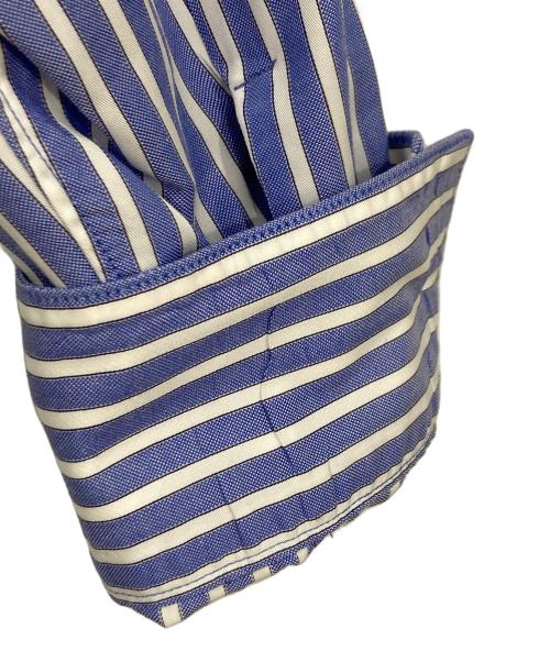 N.HOOLYWOOD（エヌ ハリウッド）N.HOOLYWOOD (エヌ ハリウッド) ストライプシャツ ブルー サイズ:36の古着・服飾アイテム