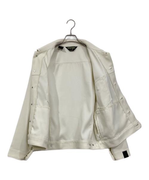 N.HOOLYWOOD（エヌ ハリウッド）N.HOOLYWOOD (エヌ ハリウッド) Wrangler (ラングラー) ランチャージャケット ホワイト サイズ:36の古着・服飾アイテム