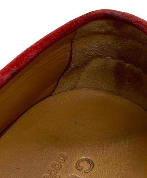 GUCCI（グッチ）GUCCI (グッチ) インターロッキングGドライビングシューズ レッド サイズ:4 1/2の古着・服飾アイテム