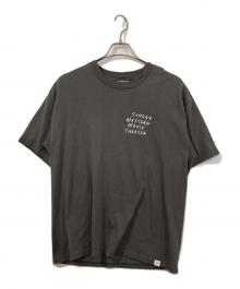 BEDWIN &THE HEARTBREAKERS（ベドウィンアンドザ ハートブレイカーズ）の古着「S/S PRINT T “DALLY”」｜グレー