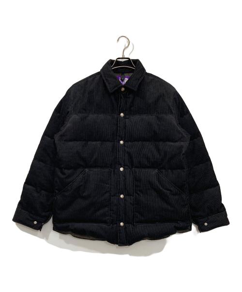 THE NORTHFACE PURPLELABEL（ザ・ノースフェイス パープルレーベル）THE NORTHFACE PURPLELABEL (ザ・ノースフェイス パープルレーベル) Corduroy Down Shirt Jacket ブラック サイズ:Ⅿの古着・服飾アイテム