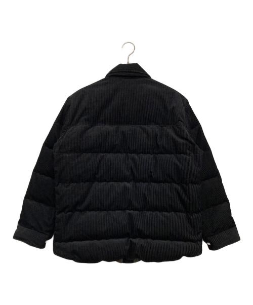 THE NORTHFACE PURPLELABEL（ザ・ノースフェイス パープルレーベル）THE NORTHFACE PURPLELABEL (ザ・ノースフェイス パープルレーベル) Corduroy Down Shirt Jacket ブラック サイズ:Ⅿの古着・服飾アイテム