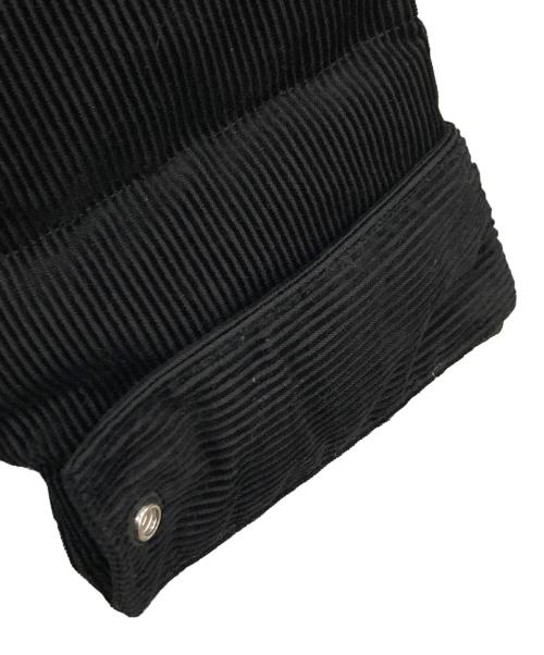 THE NORTHFACE PURPLELABEL（ザ・ノースフェイス パープルレーベル）THE NORTHFACE PURPLELABEL (ザ・ノースフェイス パープルレーベル) Corduroy Down Shirt Jacket ブラック サイズ:Ⅿの古着・服飾アイテム