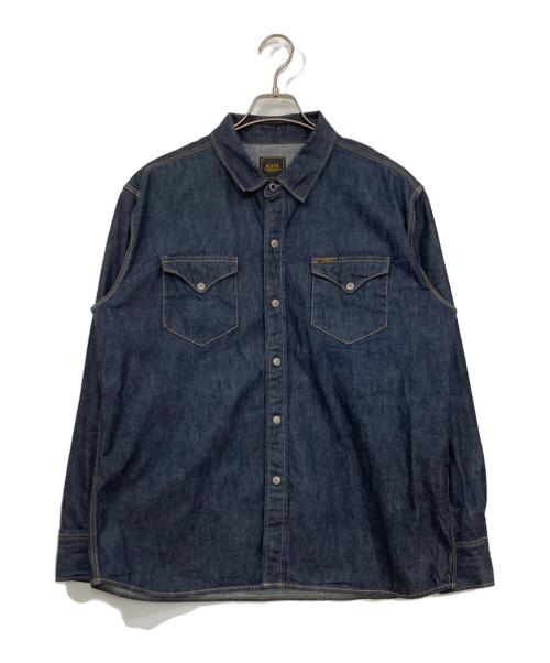 RATS（ラッツ）RATS (ラッツ) デニムシャツ インディゴ サイズ:Lの古着・服飾アイテム