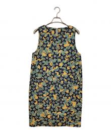 NOMBRE IMPAIR（ノンブルアンペール）の古着「総柄ノースリーブワンピース」｜イエロー