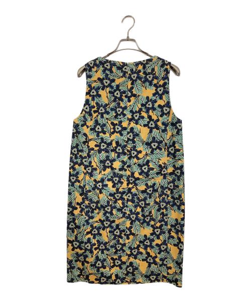 NOMBRE IMPAIR（ノンブルアンペール）NOMBRE IMPAIR (ノンブルアンペール) 総柄ノースリーブワンピース イエロー サイズ:FREEの古着・服飾アイテム