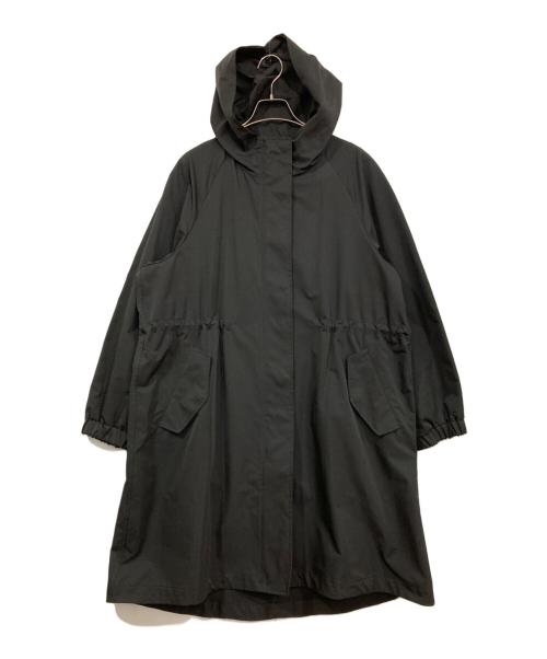 KUMIKYOKU（クミキョク）KUMIKYOKU (クミキョク) フーデッドコート ブラック サイズ:7の古着・服飾アイテム
