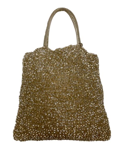 ANTEPRIMA（アンテプリマ）ANTEPRIMA (アンテプリマ) ワイヤーハンドバッグ ゴールドの古着・服飾アイテム