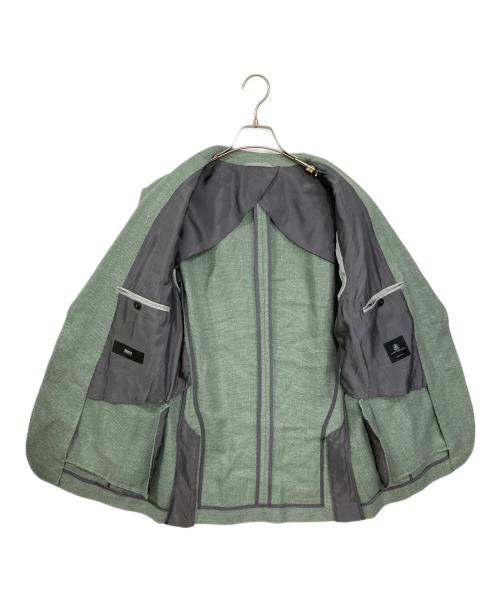 BOSS HUGO BOSS（ボス ヒューゴボス）BOSS HUGO BOSS (ボス ヒューゴボス) テーラードジャケット グリーン サイズ:48の古着・服飾アイテム