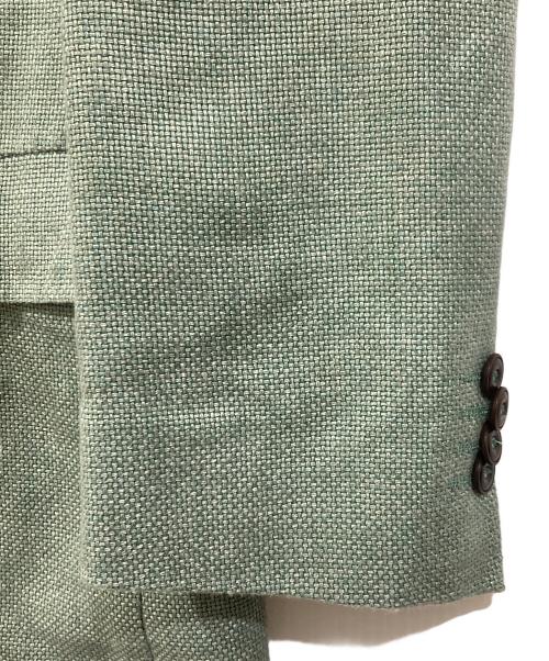 BOSS HUGO BOSS（ボス ヒューゴボス）BOSS HUGO BOSS (ボス ヒューゴボス) テーラードジャケット グリーン サイズ:48の古着・服飾アイテム
