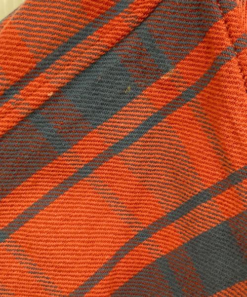 45R（フォーティファイブ・アール）45R (フォーティファイブ・アール) 日焼けネルの908オンザビーチスモック レッド サイズ:実寸サイズ参照の古着・服飾アイテム