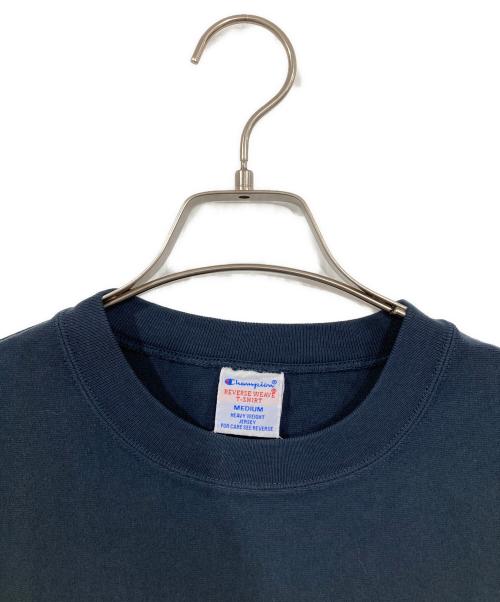 Champion（チャンピオン）Champion (チャンピオン) X-LARGE (エクストララージ) REVERSE WEAVE S/S TEE ネイビー サイズ:Ⅿ 未使用品の古着・服飾アイテム