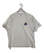 Champion×X-LARGEチャンピオン×エクストララージ）の古着「REVERSE WEAVE RAGLAN S/S TEE」｜グレー