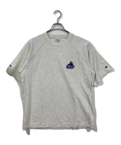 Champion（チャンピオン）Champion (チャンピオン) X-LARGE (エクストララージ) REVERSE WEAVE RAGLAN S/S TEE グレー サイズ:XLの古着・服飾アイテム