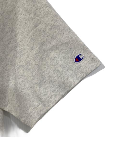 Champion（チャンピオン）Champion (チャンピオン) X-LARGE (エクストララージ) REVERSE WEAVE RAGLAN S/S TEE グレー サイズ:XLの古着・服飾アイテム