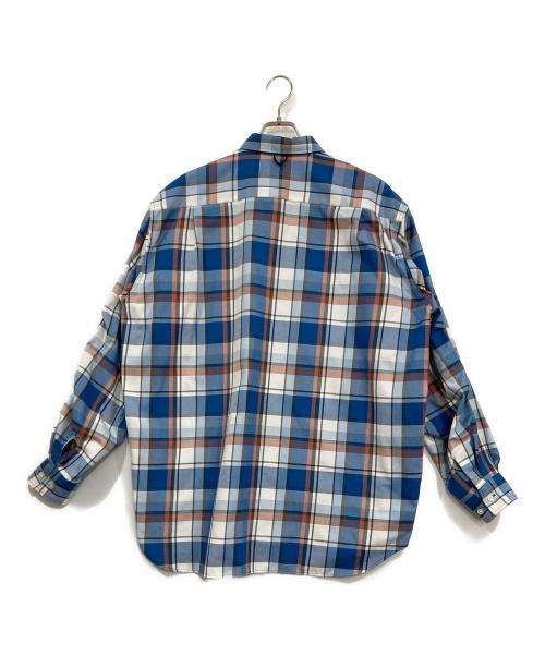 DAIWA PIER39（ダイワ ピア39）DAIWA PIER39 (ダイワ ピア39) Tech Work Shirts Flannel Plaids ブルー サイズ:Lの古着・服飾アイテム