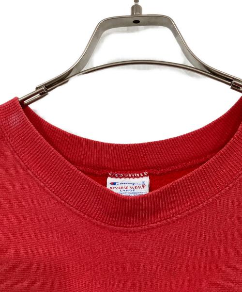 Champion（チャンピオン）Champion (チャンピオン) リバースウィーブスウェット レッド サイズ:Lの古着・服飾アイテム