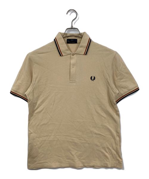 FRED PERRY（フレッドペリー）FRED PERRY (フレッドペリー) ポロシャツ ベージュ サイズ:40の古着・服飾アイテム