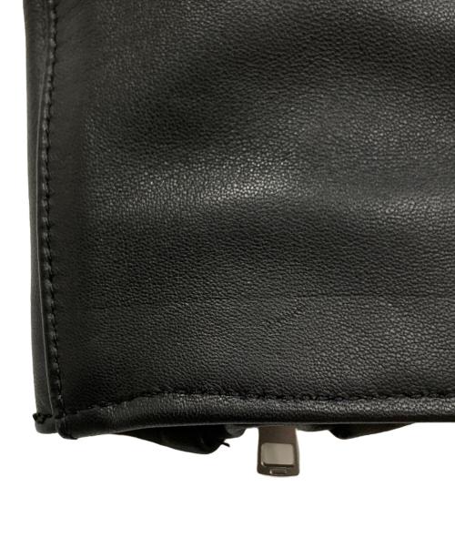 LIDnM（リドム）LIDnM (リドム) シングルライダースジャケット ブラック サイズ:Ⅿの古着・服飾アイテム